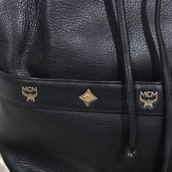 MCM Leather Bucket Bag - Picture 5 of 14